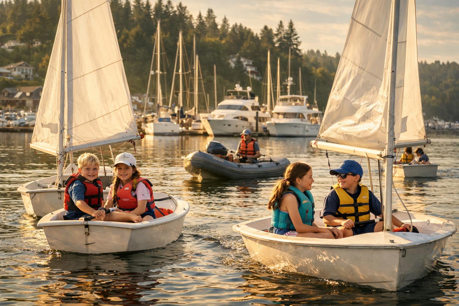 Gig Harbor Junior Sailing — Summer Sail Camp Begins